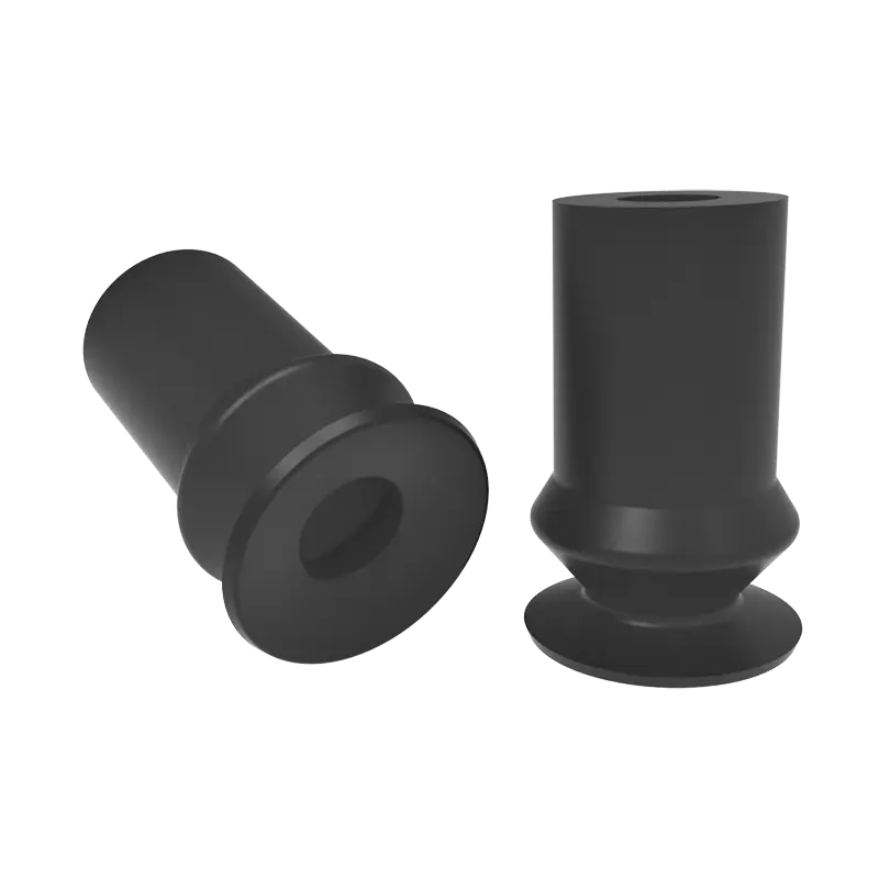 Balgensauger Ø 6 mm (1,5 Balgen), Silikon schwarz, antistatisch
