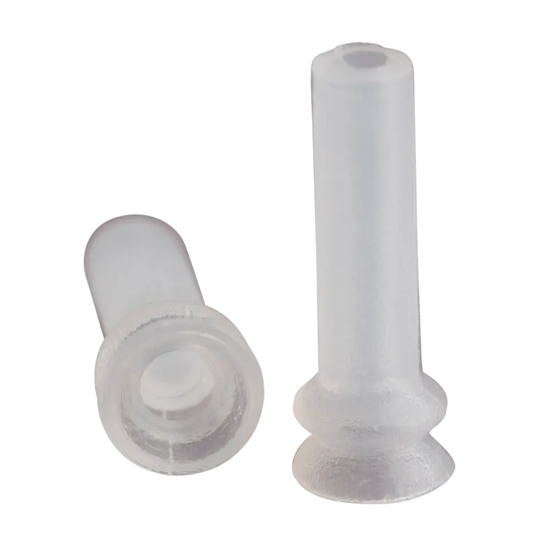 Produktfoto 1 von Balgensauger Ø 5 mm (1,5 Balgen), Silikon transparent