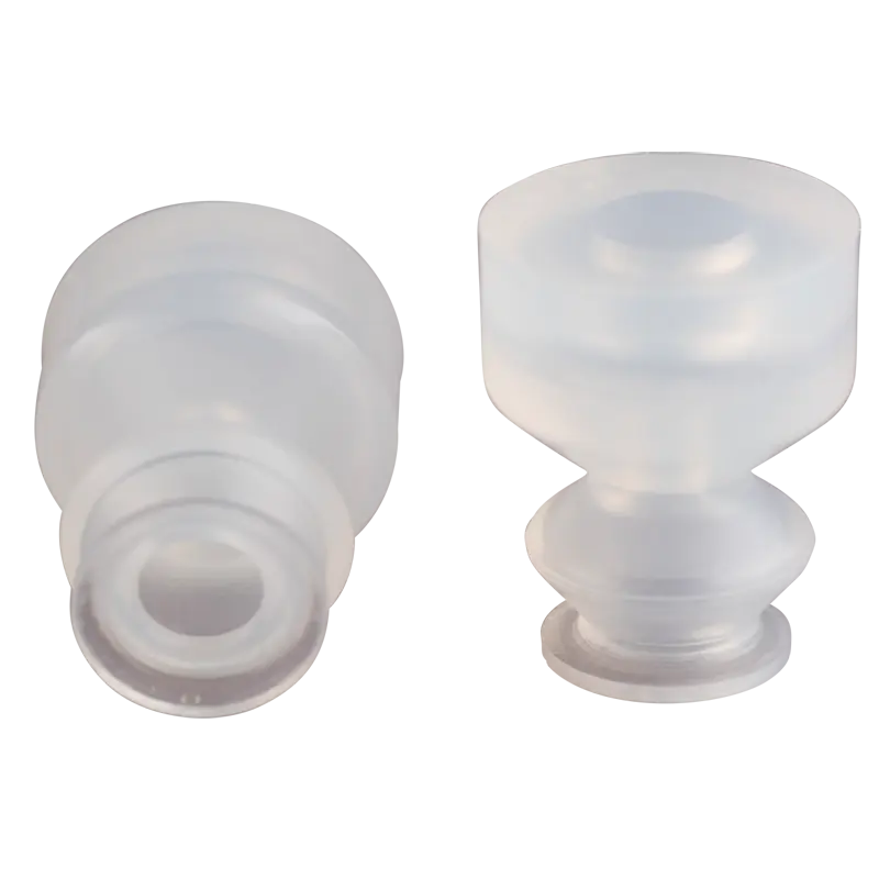 Produktfoto 1 von Balgensauger Ø 8 mm (1,5 Balgen), Silikon transparent