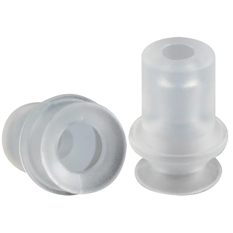 Produktfoto 1 von Balgensauger Ø 11 mm (1,5 Balgen), Silikon transparent