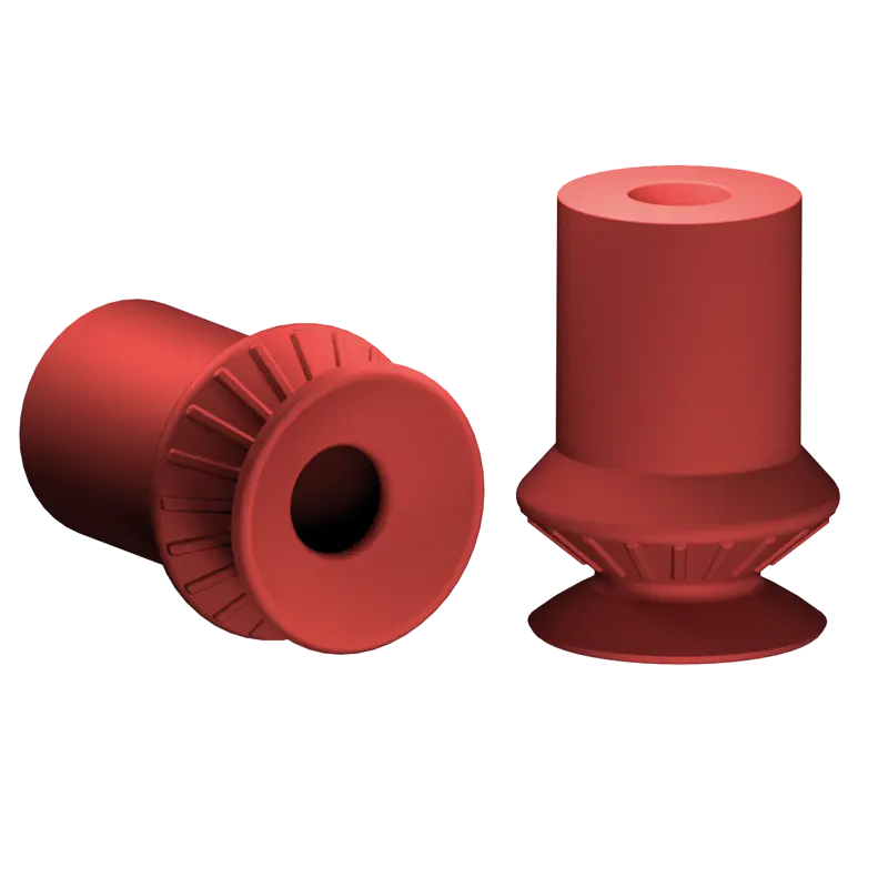 Produktfoto 1 von Balgensauger Ø 11 mm (1,5 Balgen), Silikon rot
