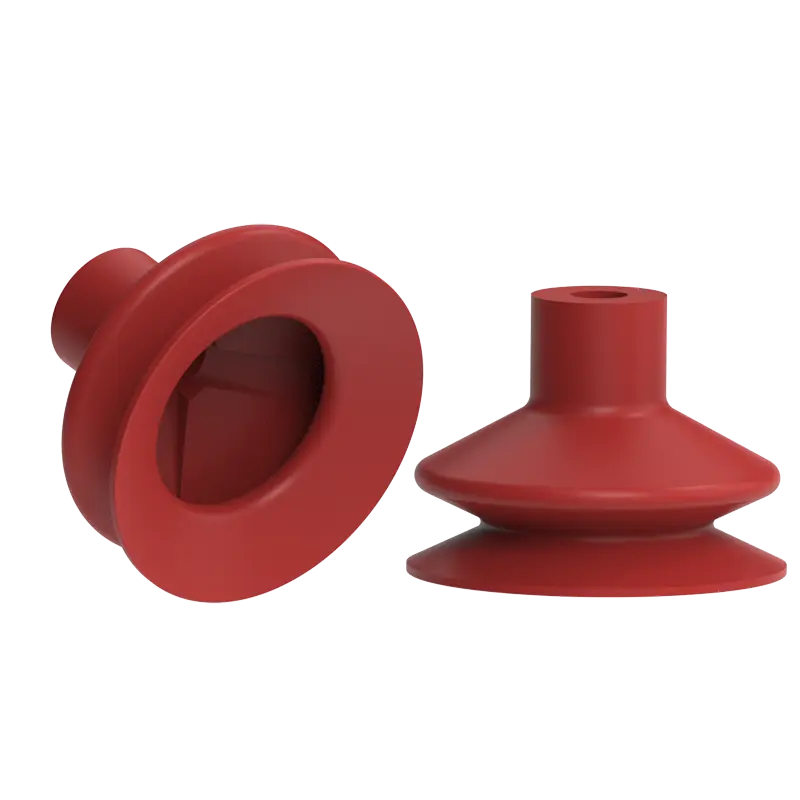 Produktfoto 1 von Balgensauger Ø 53 mm (1,5 Balgen), Silikon rot