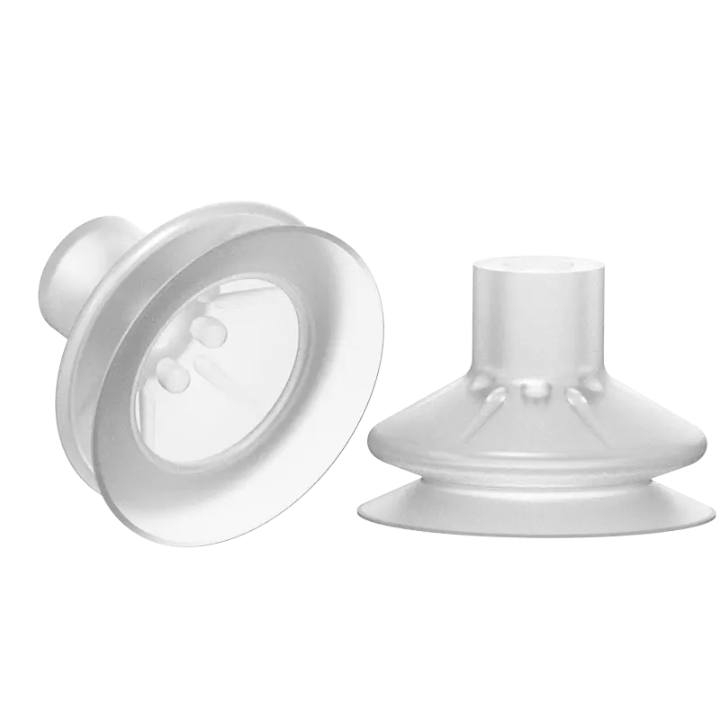 Produktfoto 1 von Balgensauger Ø 56 mm (1,5 Balgen), Silikon transparent