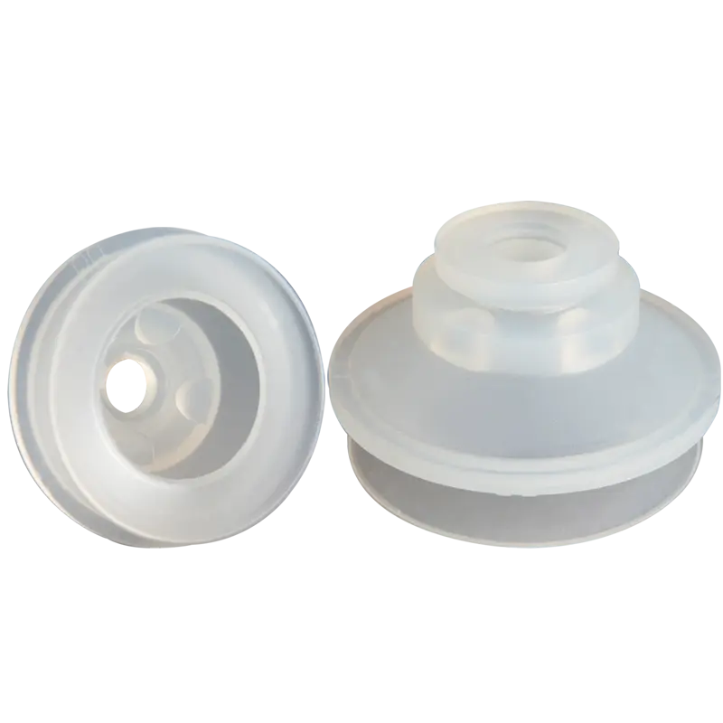 Produktfoto 1 von Balgensauger Ø 53 mm (1,5 Balgen), Silikon transparent