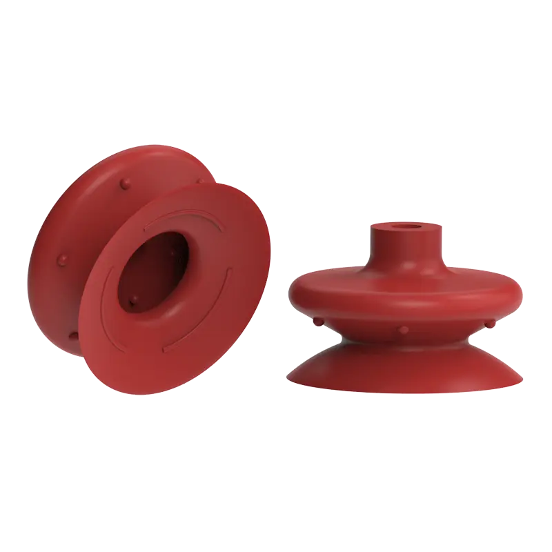 Produktfoto 1 von Balgensauger Ø 60 mm (1,5 Balgen), Silikon rot