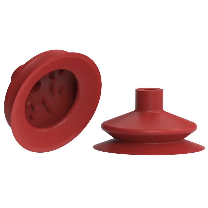 Produktfoto 1 von Balgensauger Ø 75 mm (1,5 Balgen), Silikon rot