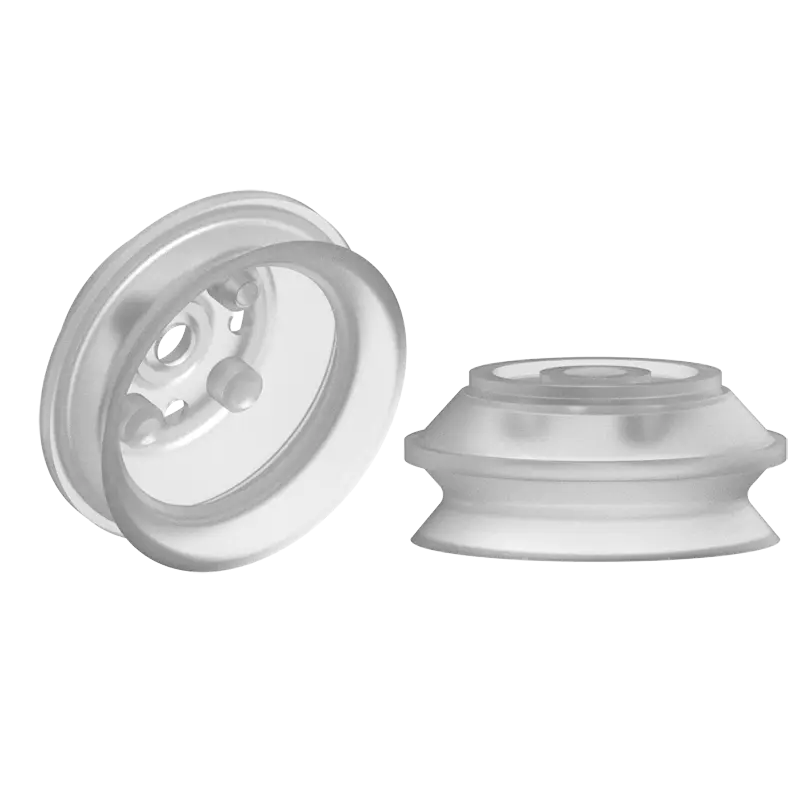 Produktfoto 1 von Balgensauger Ø 78 mm (1,5 Balgen), Silikon transparent
