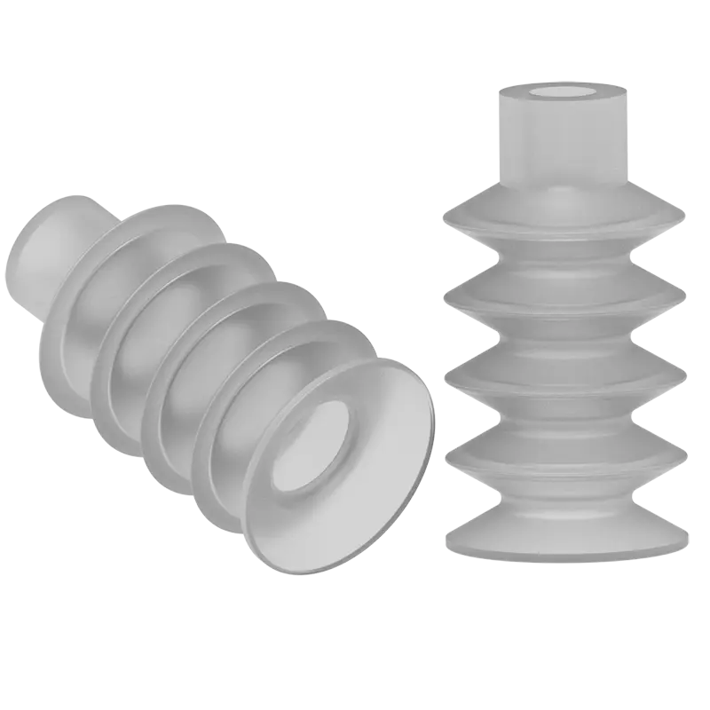 Produktfoto 1 von Balgensauger Ø 18 mm (4,5 Balgen), Silikon transparent