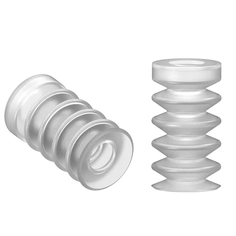 Produktfoto 1 von Balgensauger Ø 25 mm (4,5 Balgen), Silikon transparent