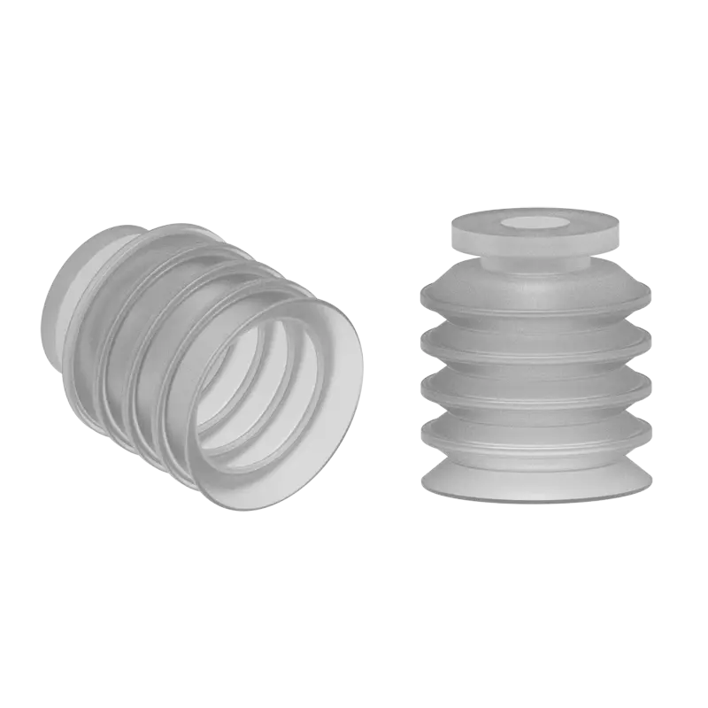 Produktfoto 1 von Balgensauger Ø 20 mm (4,5 Balgen), Silikon transparent