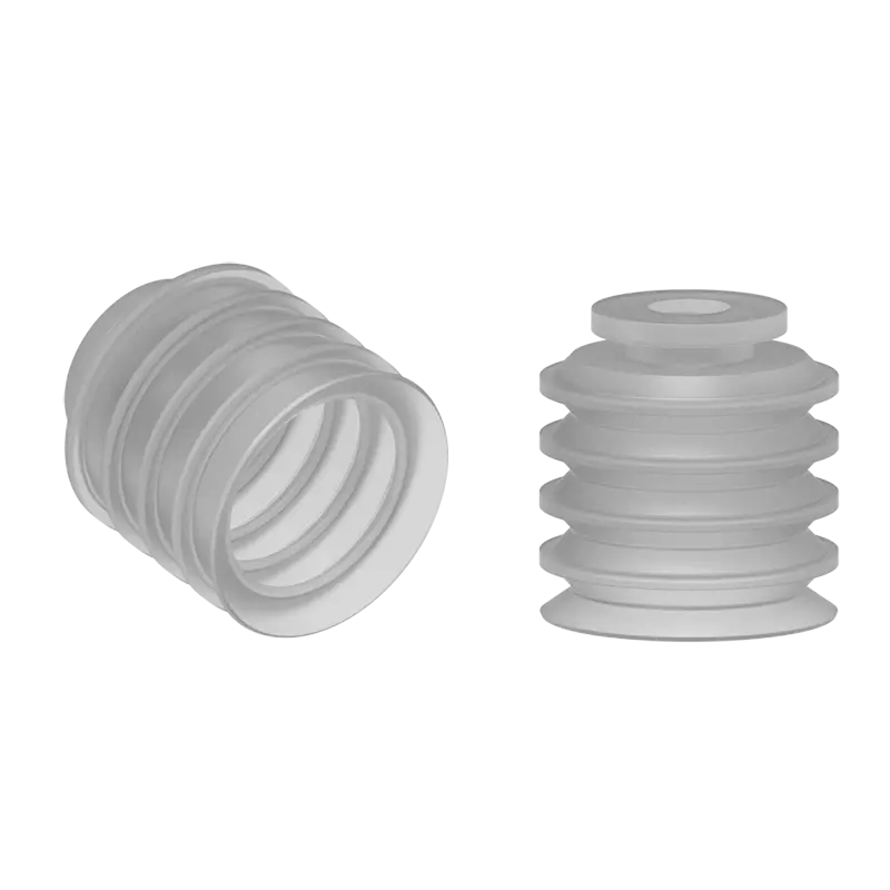 Produktfoto 1 von Balgensauger Ø 30 mm (4,5 Balgen), Silikon transparent