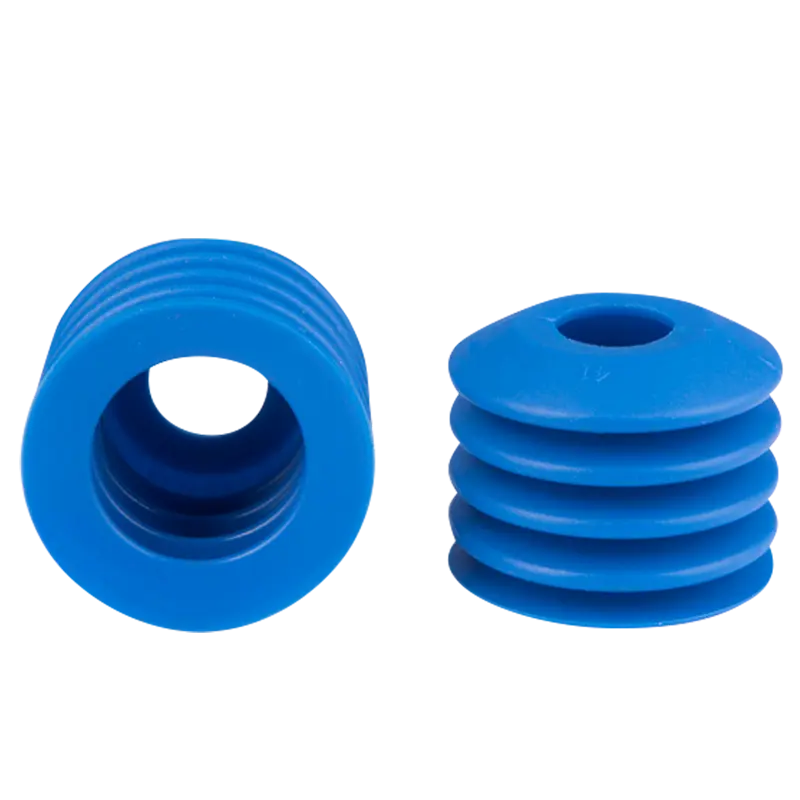 Produktfoto 1 von Balgensauger Ø 40 mm (4,5 Balgen), Silikon blau
