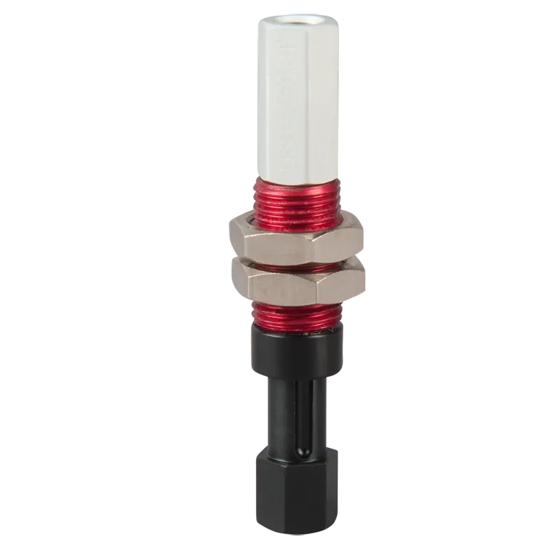 Produktfoto 1 von Federstößel mit innenliegender Feder, verdrehgesichert, Außengewinde M10x1, Hub 10 mm