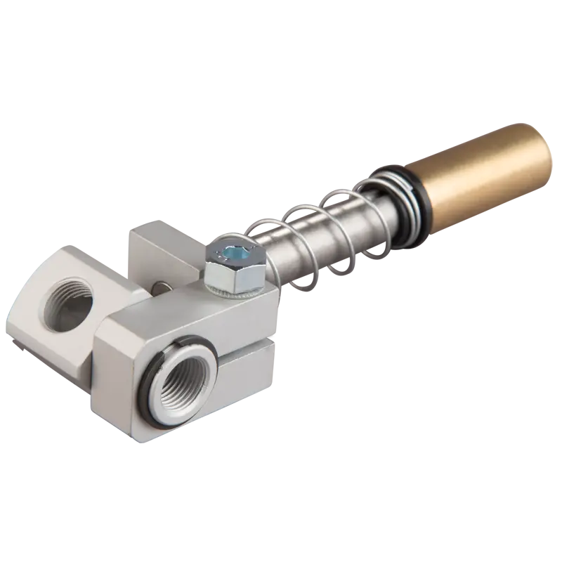 Produktfoto 1 von Saugfinger, gefedert, verdrehgesichert,  Schaftlänge 124,5 mm, Hub 35 mm