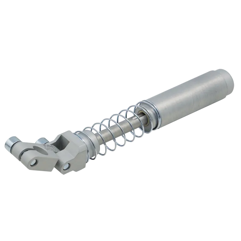 Produktfoto 1 von Winkelarm gefedert, Klemm-Ø 10 mm, Schaft-Ø 20 mm, Hub 41 mm