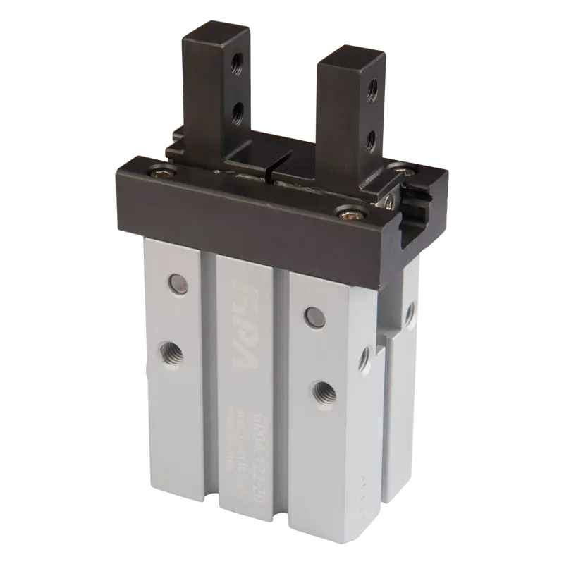 Produktfoto 1 von 2-Finger Parallelgreifer, Kolben-Ø 20 mm, Gesamthub 10 mm, doppelwirkend