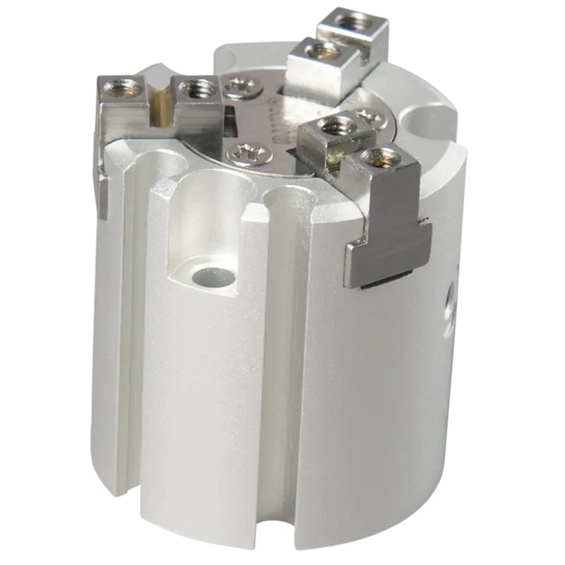 Produktfoto 1 von 3-Finger Parallelgreifer, Kolben-Ø 16 mm, Gesamthub 4 mm