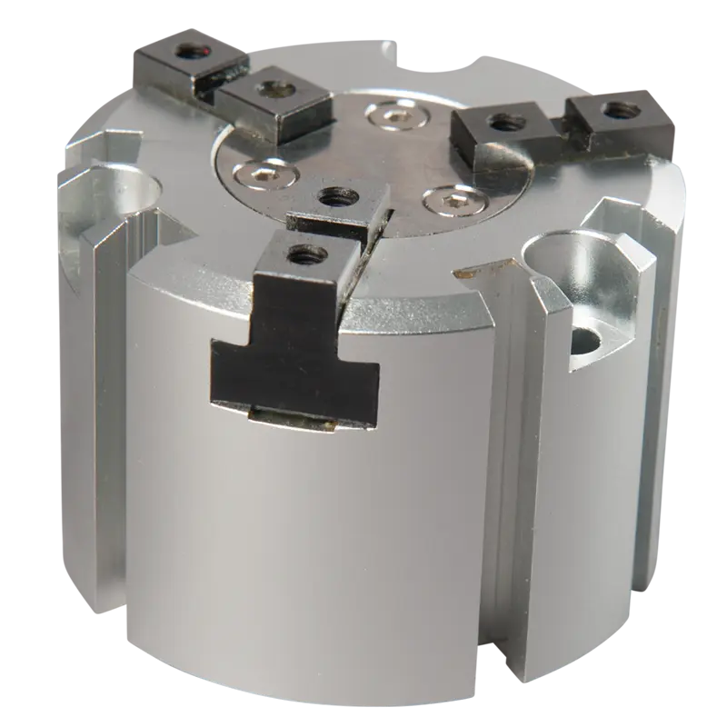 Produktfoto 1 von 3-Finger Parallelgreifer, Kolben-Ø 40 mm, Gesamthub 10 mm