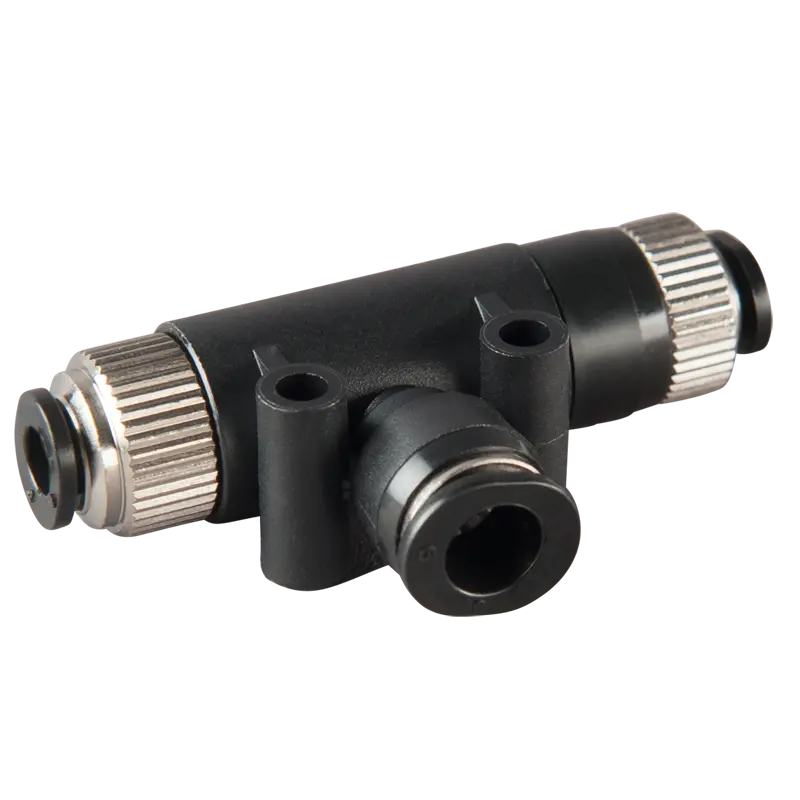 Produktfoto 1 von Inline-Ejektor EIL, Saugleistung 7 Nl/min, Vakuum 90%