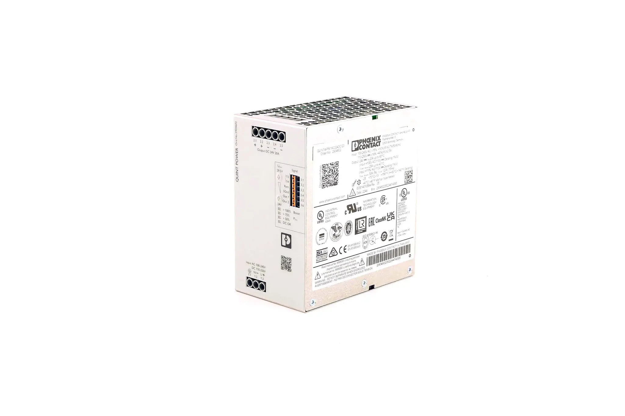 Produktfoto 1 von 2904602 ; QUINT4-PS/1AC/24DC/20