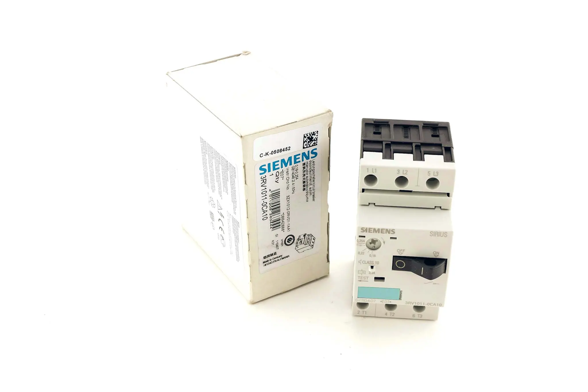 Produktfoto 1 von 3RV1011-0CA10