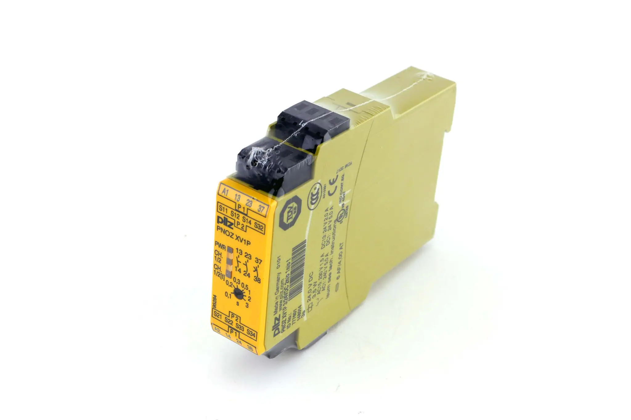 Produktfoto 1 von 777601 ; PNOZ XV1P 3/24VDC 2N/O 1N/O T