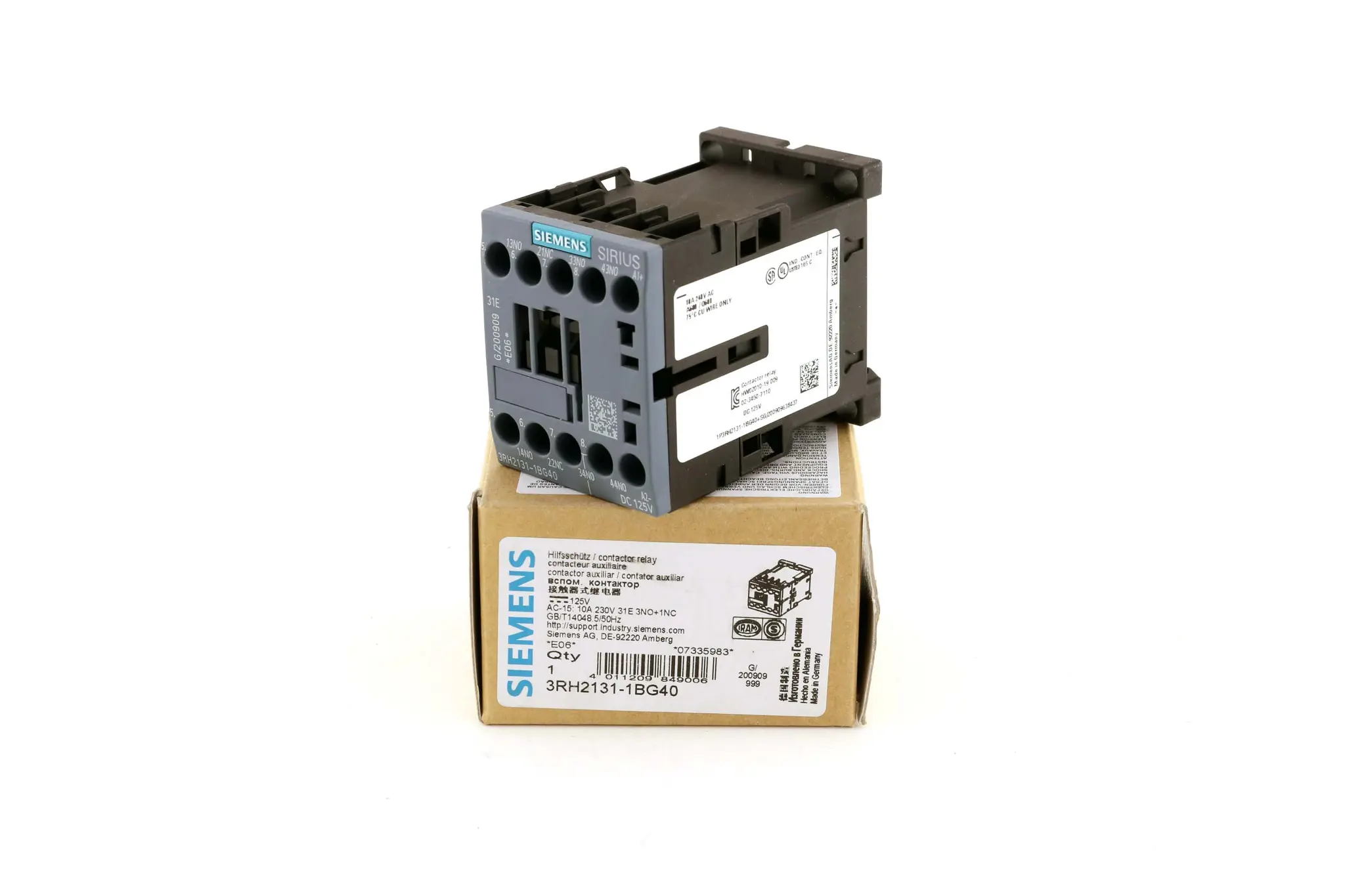 Produktfoto 1 von 3RH2131-1BG40