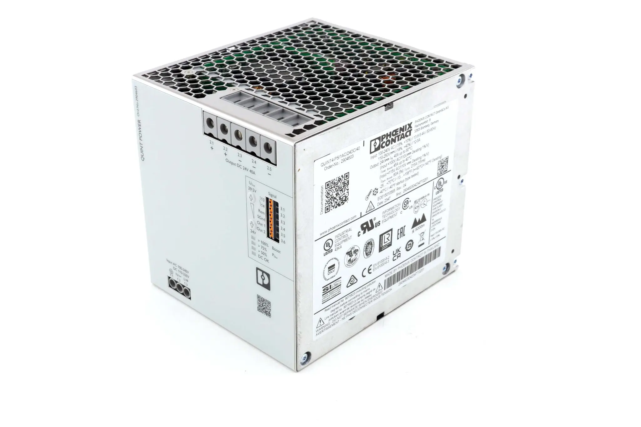Produktfoto 1 von 2904603 ; QUINT4-PS/1AC/24DC/40