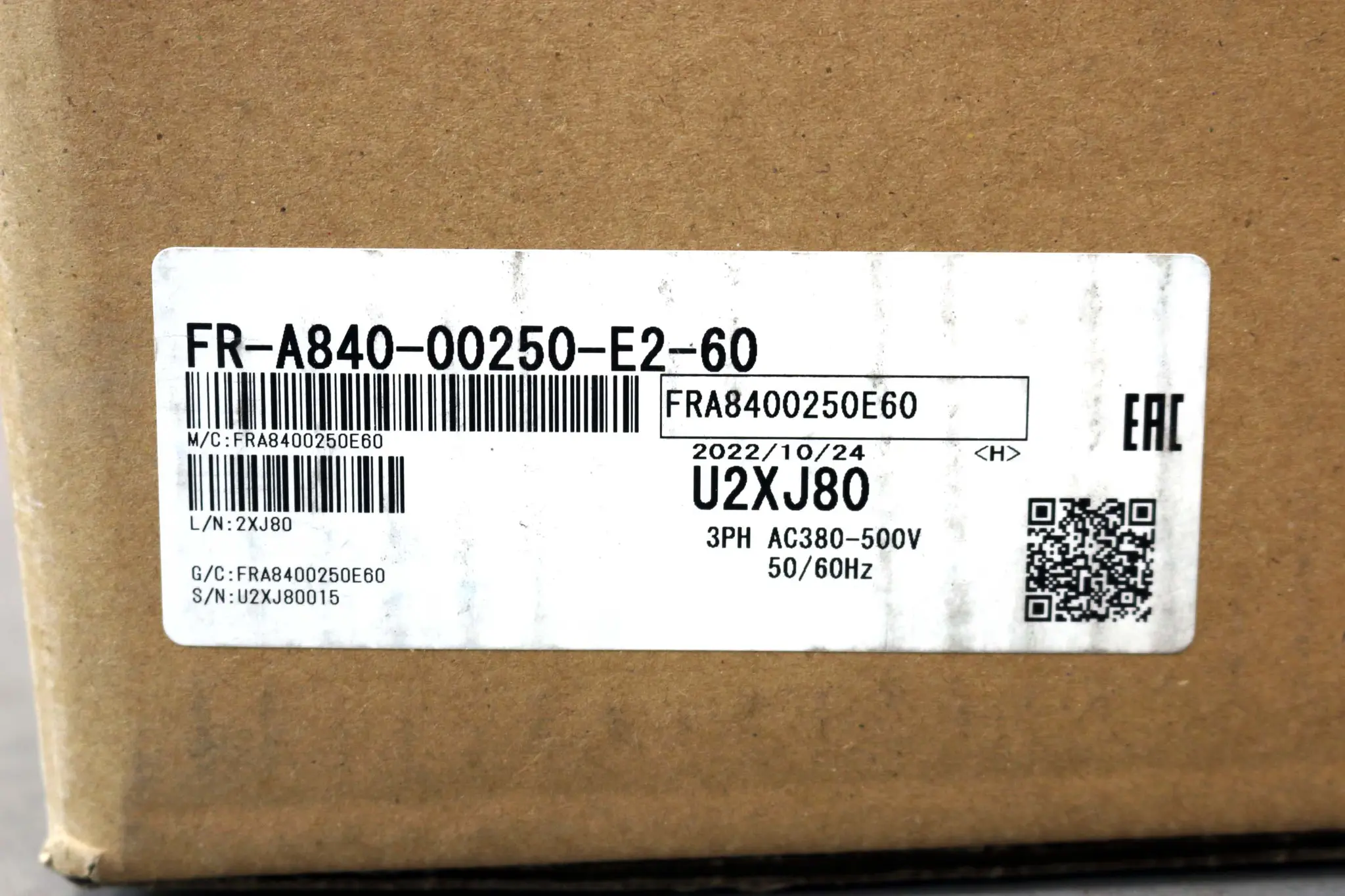 Produktfoto 1 von FR-A840-00250-E2-60
