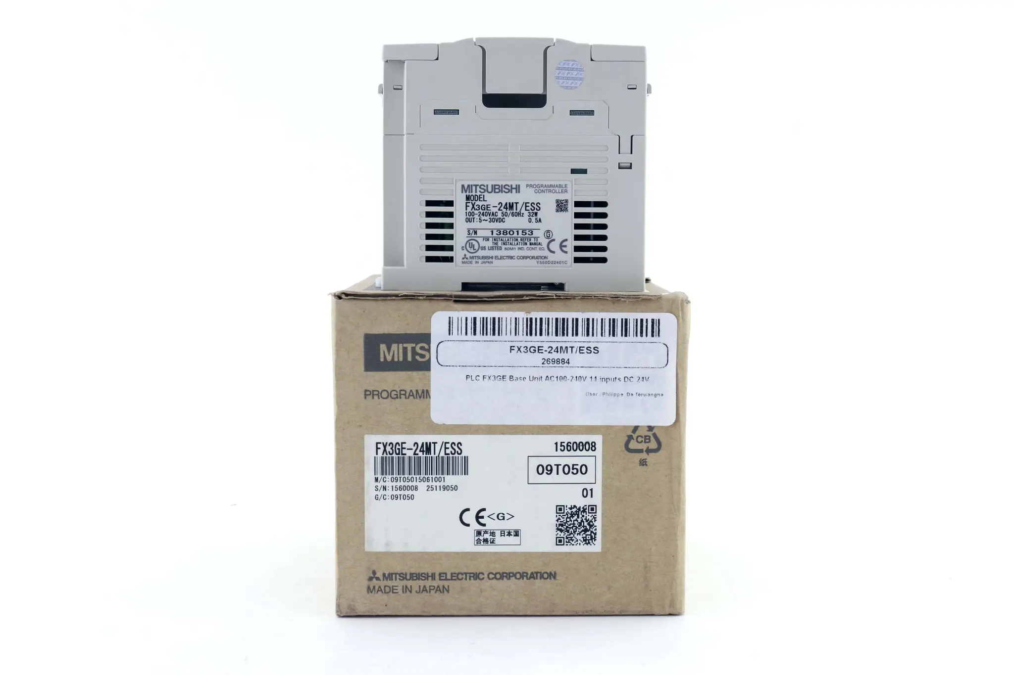 Produktfoto 1 von FX3GE-24MT/ESS