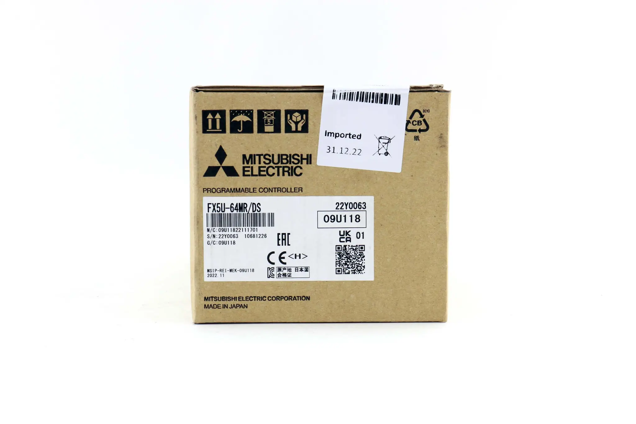 Produktfoto 1 von FX5U-64MR/DS
