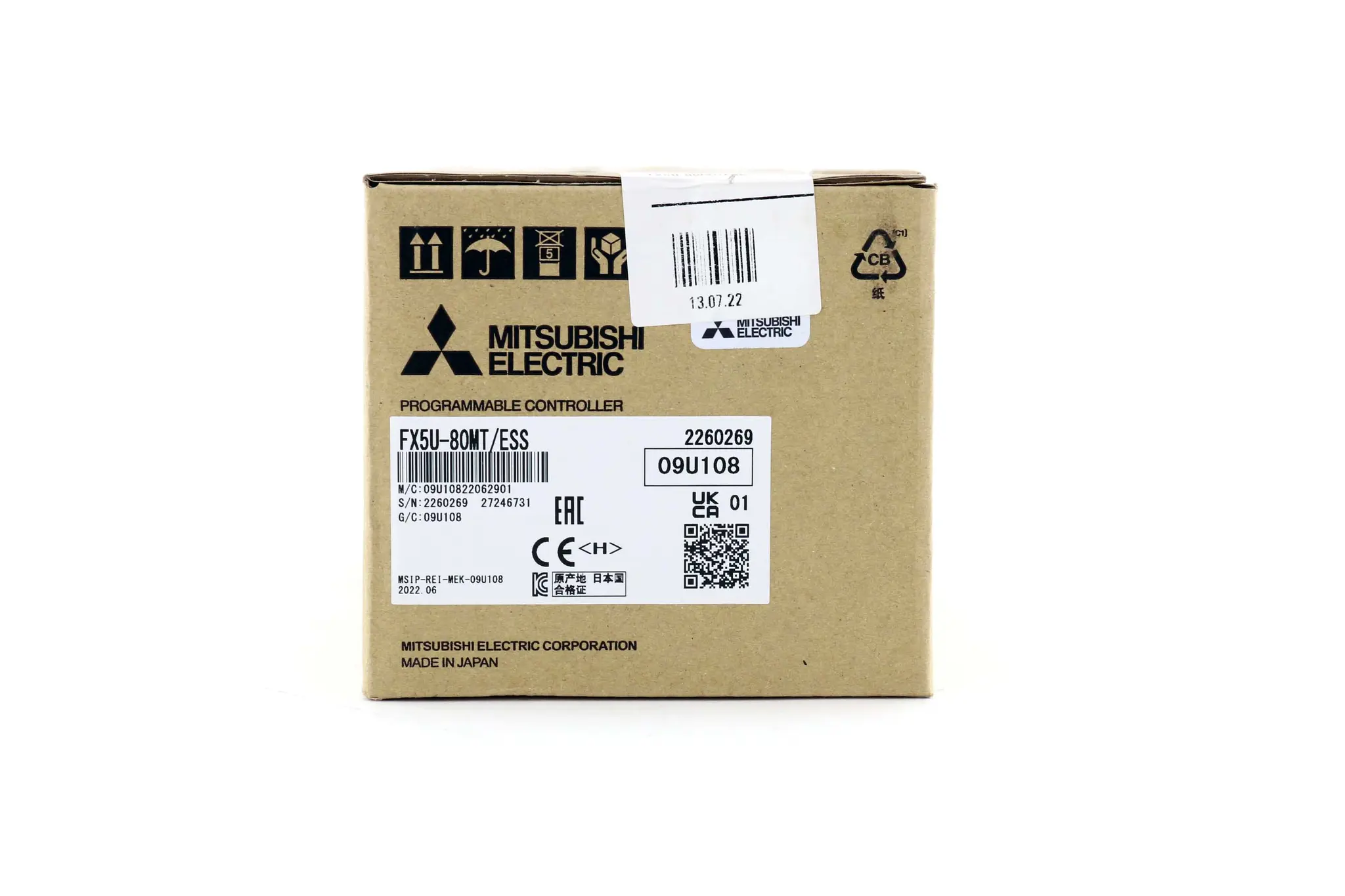 Produktfoto 1 von FX5U-80MT/ESS