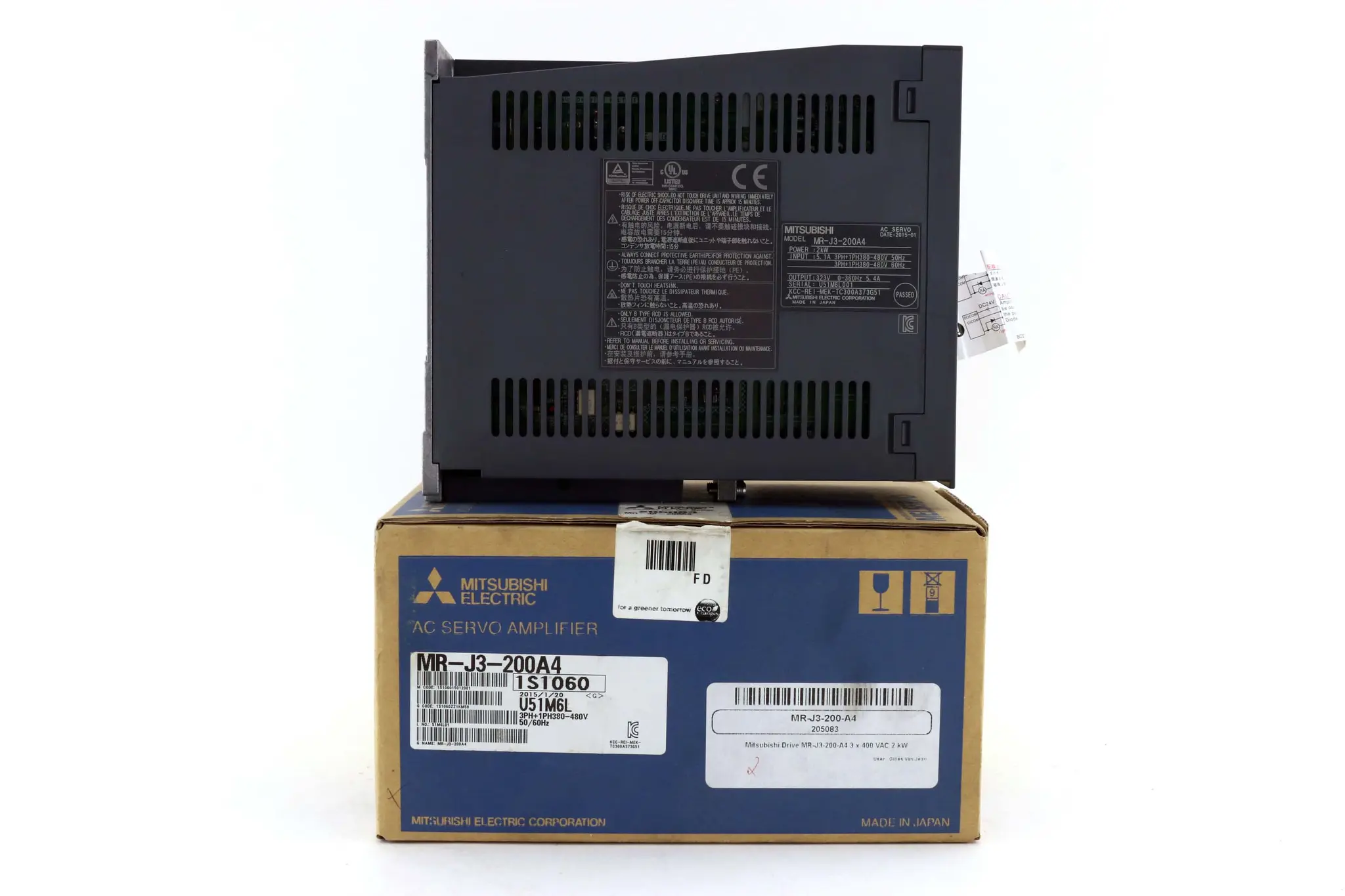 Produktfoto 1 von MR-J3-200A4