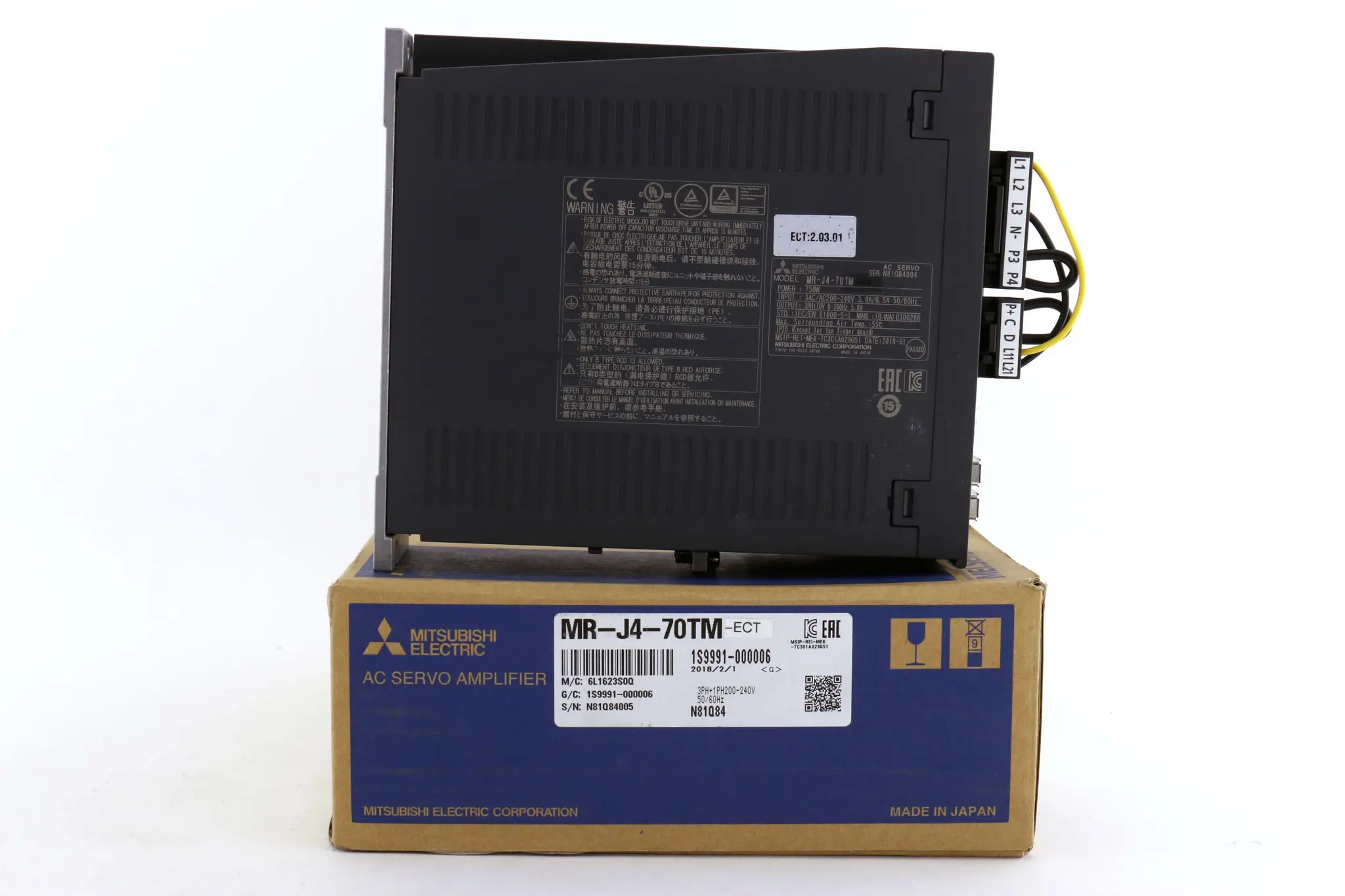 Produktfoto 1 von MR-J4-70TM-ECT