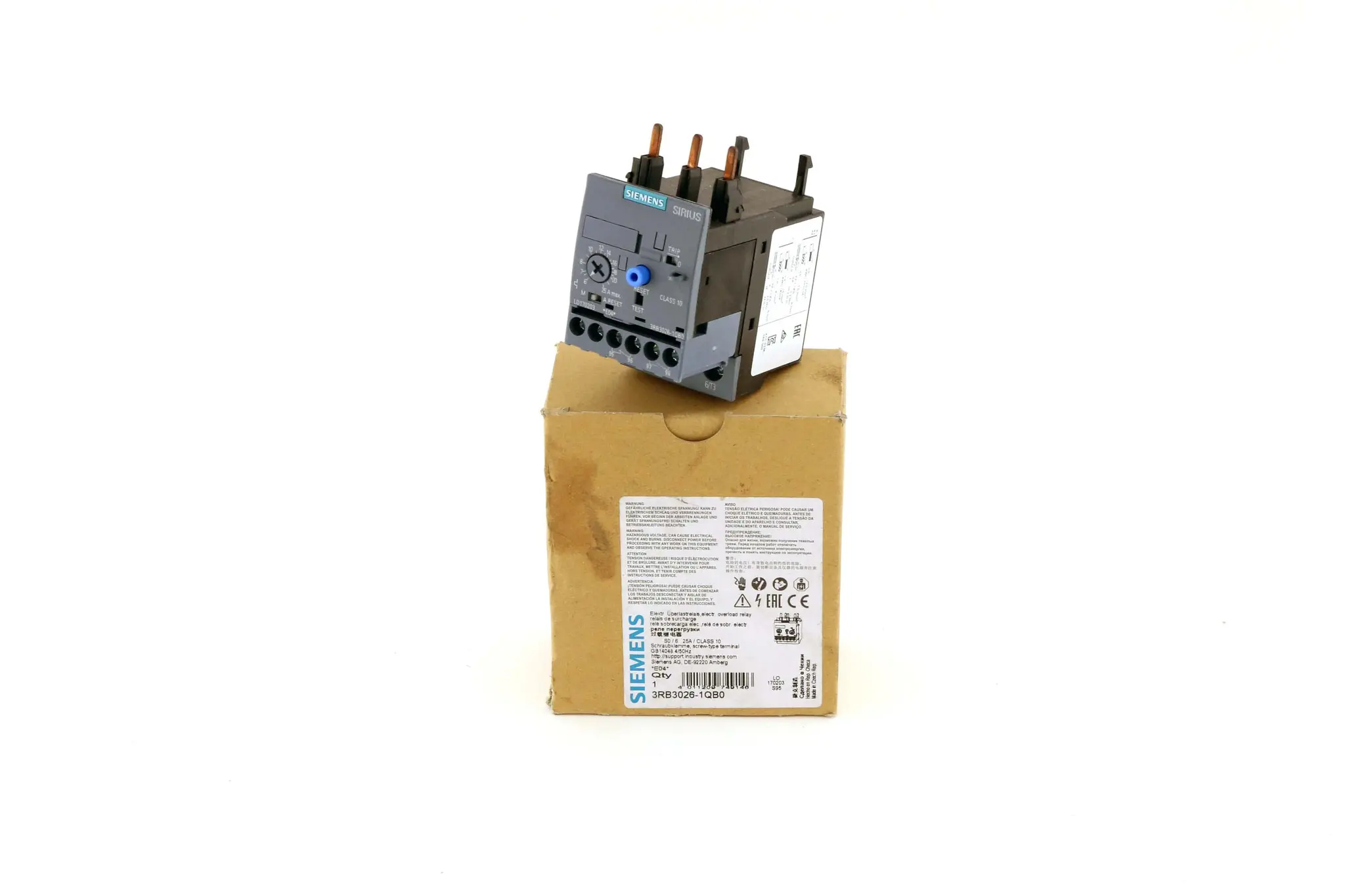 Produktfoto 1 von 3RB3026-1QB0