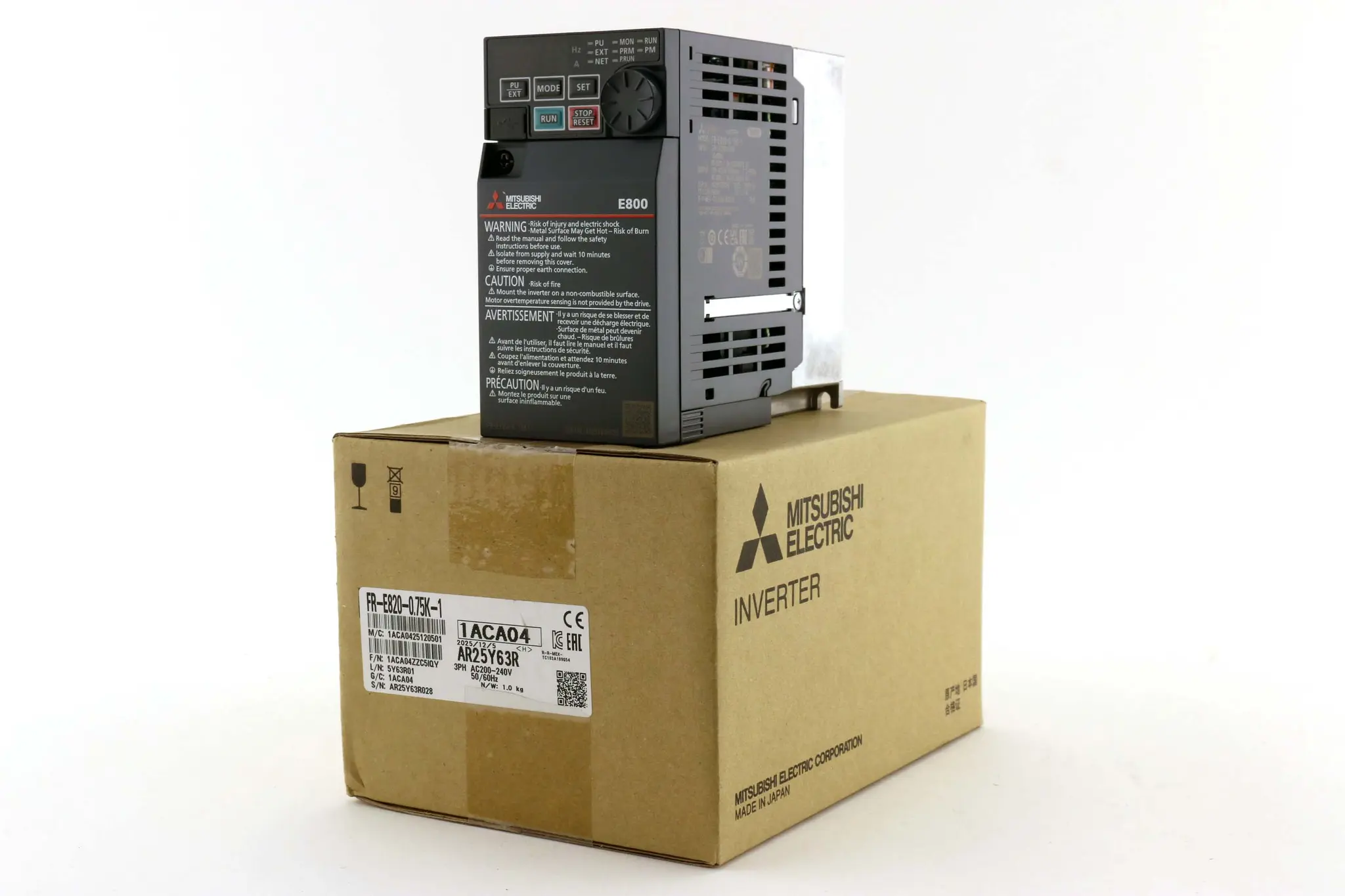 Produktfoto 1 von FR-E820-0.75K-1