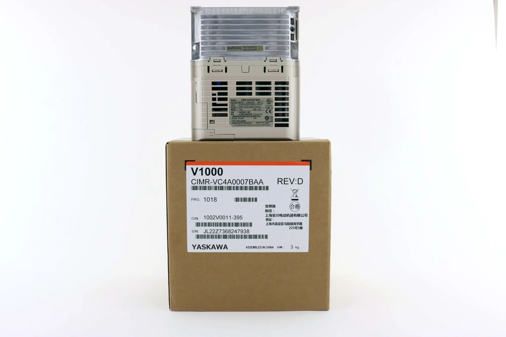 Produktfoto 1 von CIMR-VC4A0007BAA
