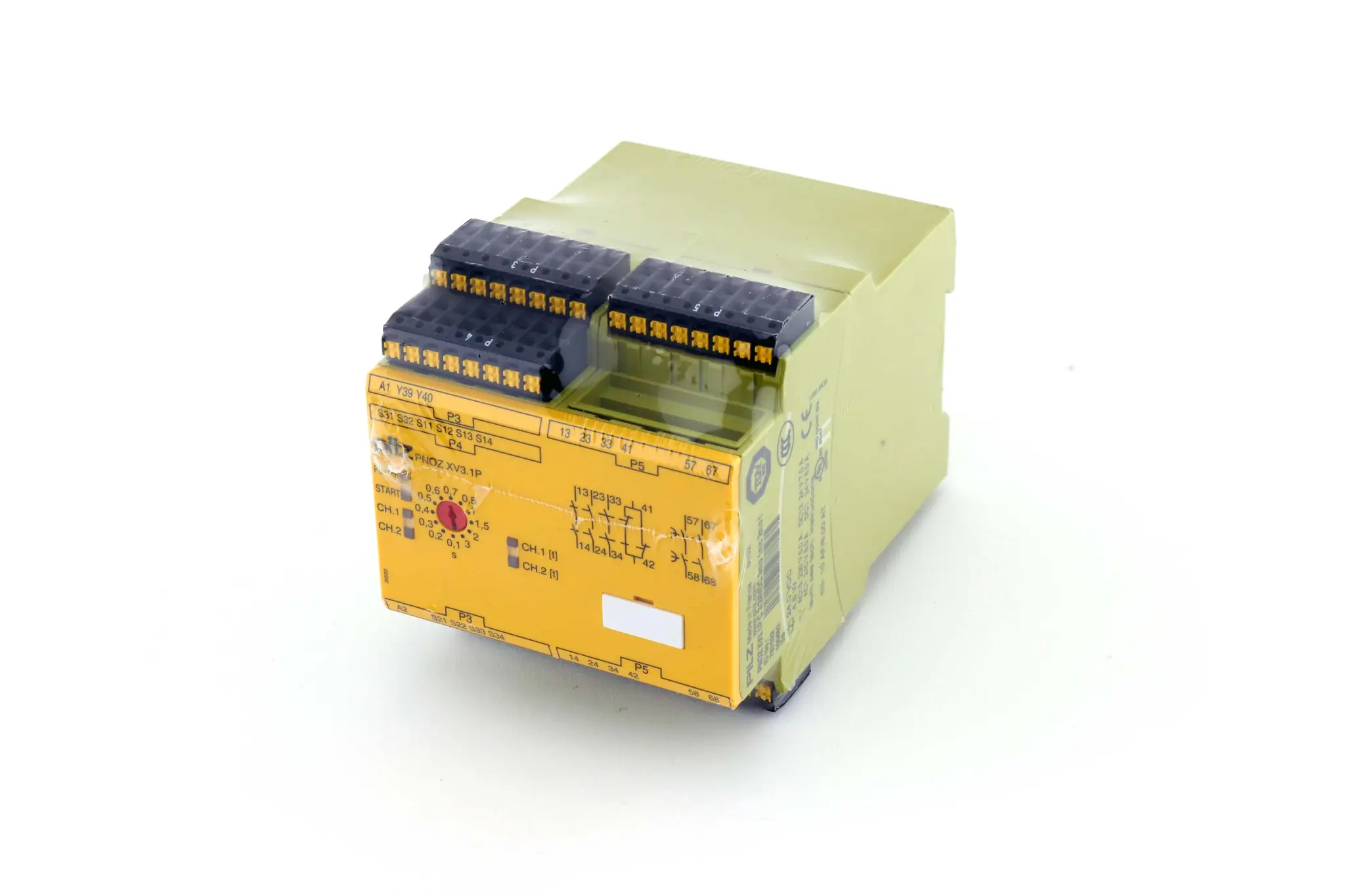 Produktfoto 1 von 787522 PNOZ XV3.1P 3/24VDC 3N/O 1N/C 2N/O T