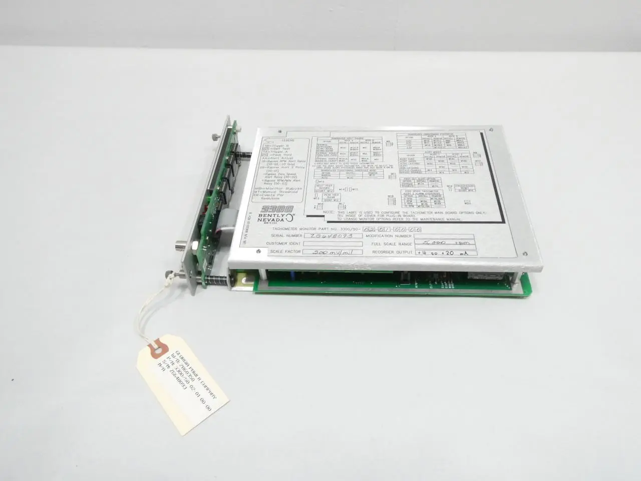 Produktfoto 1 von BENTLY NEVADA 3300/50-02-01-00-00