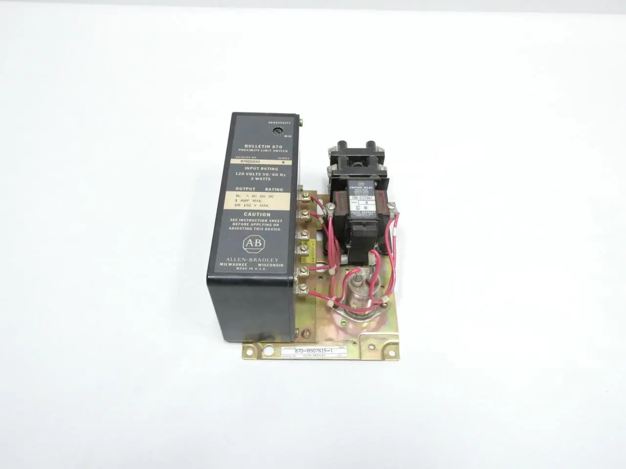 Produktfoto 1 von ALLEN BRADLEY 870-B507615-1