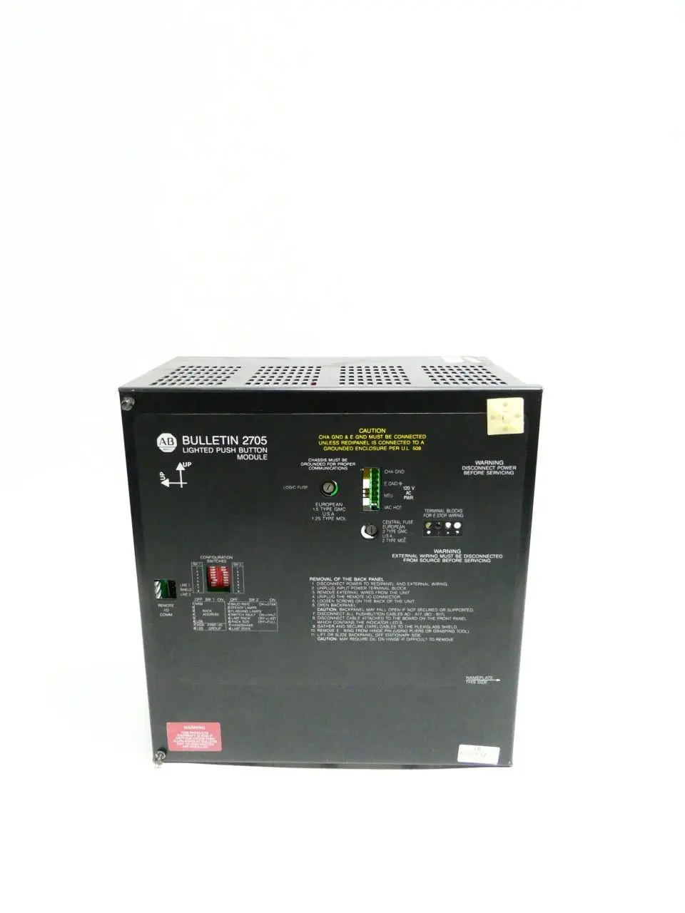 Produktfoto 1 von ALLEN BRADLEY 2705