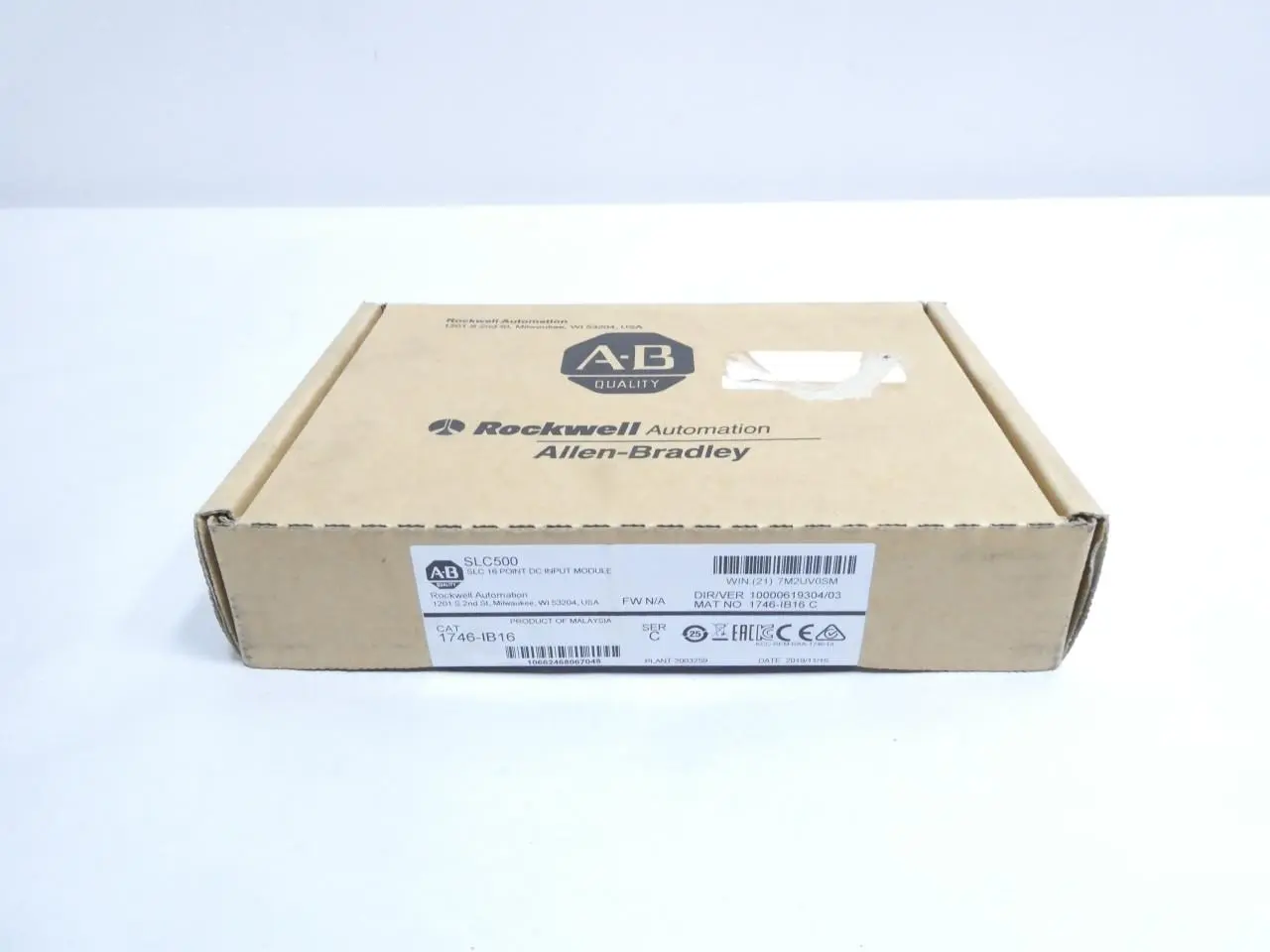Produktfoto 1 von ALLEN BRADLEY 1746-IB16