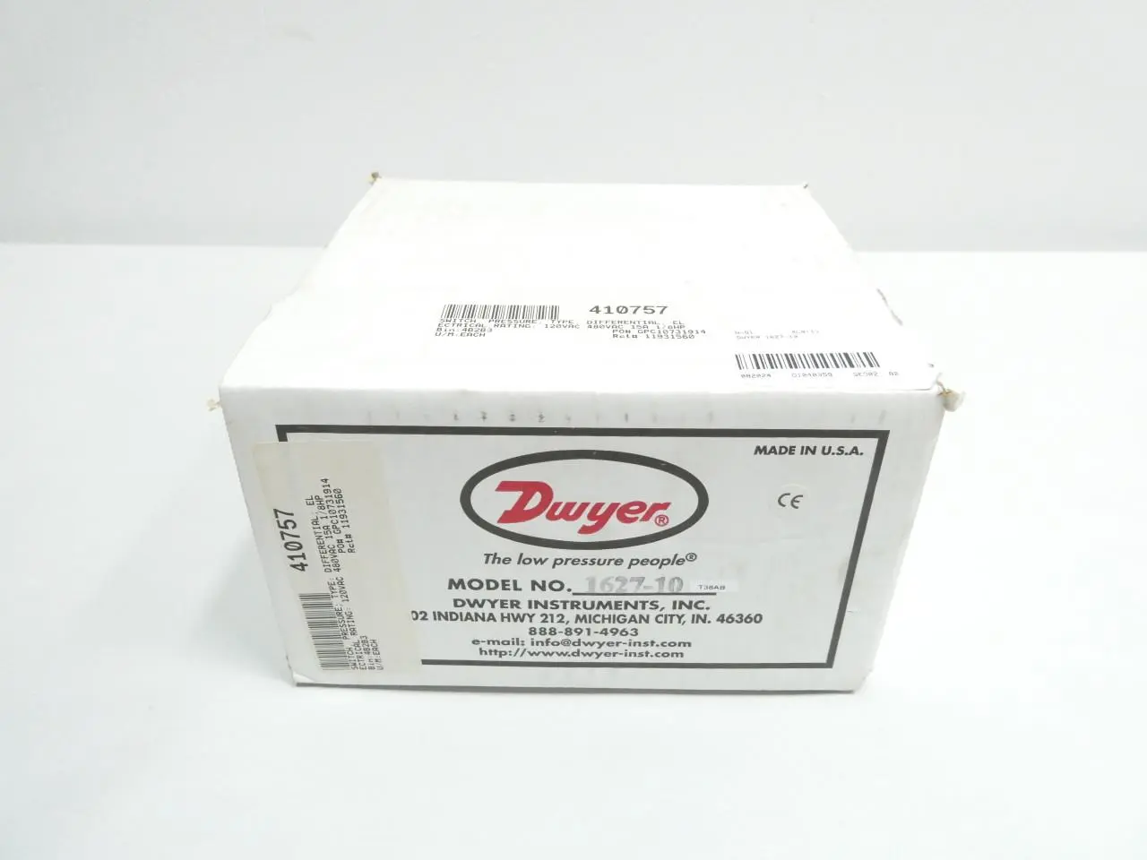 Produktfoto 1 von DWYER 1627-10