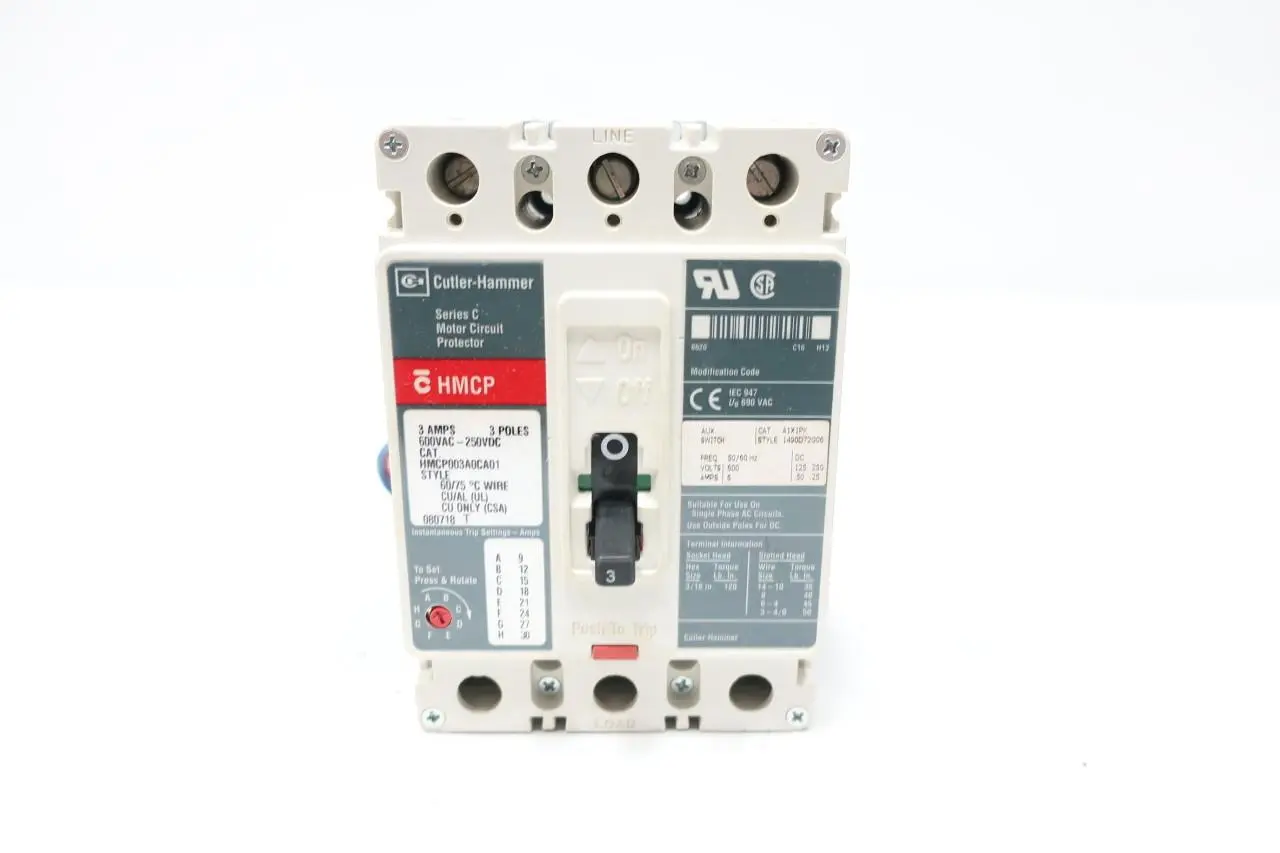 Produktfoto 1 von CUTLER HAMMER HMCP003A0CA01