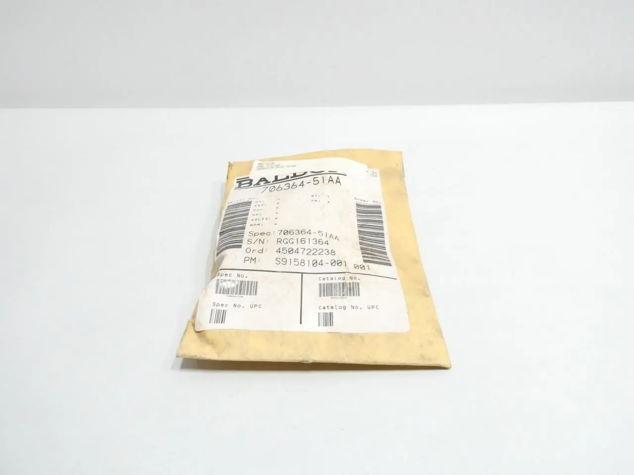 Produktfoto 1 von BALDOR 706364-51AA