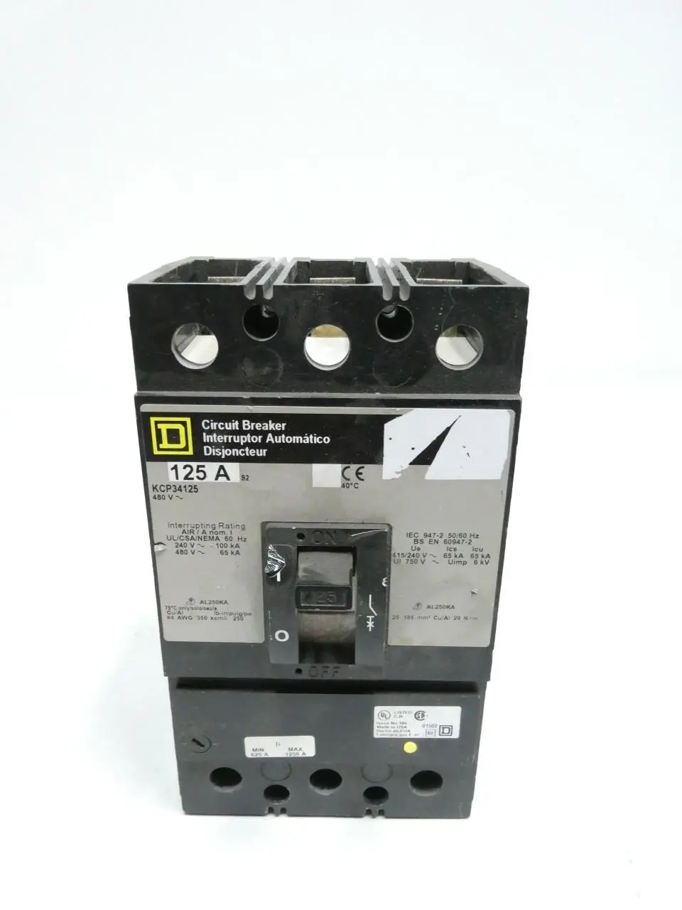 Produktfoto 1 von SQUARE D KCP34125
