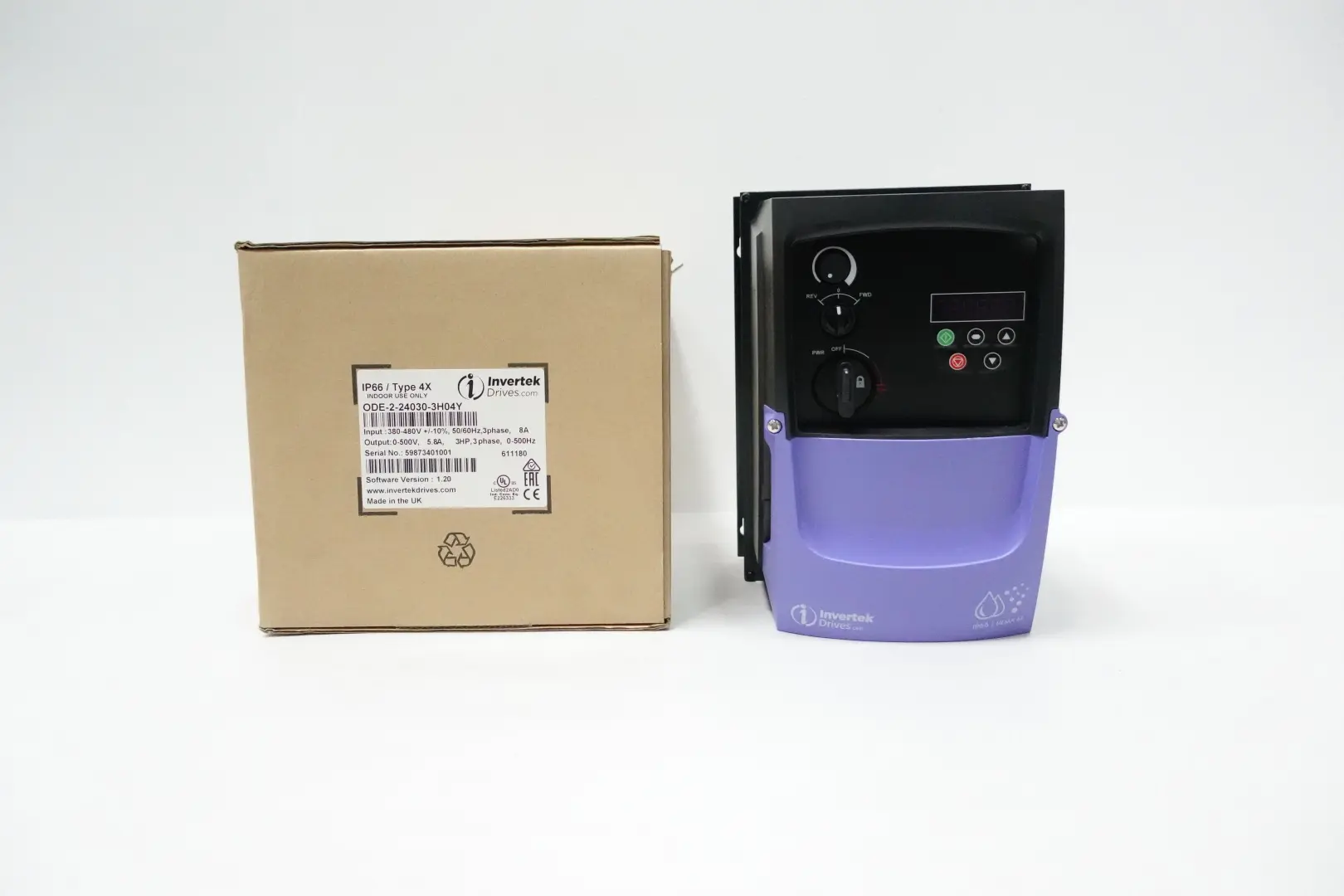 Produktfoto 1 von INVERTEK DRIVES ODE-2-24030-3H04Y