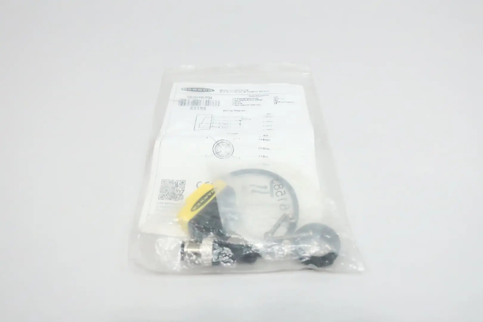 Produktfoto 1 von BANNER QS18VP6LPQ5 63188