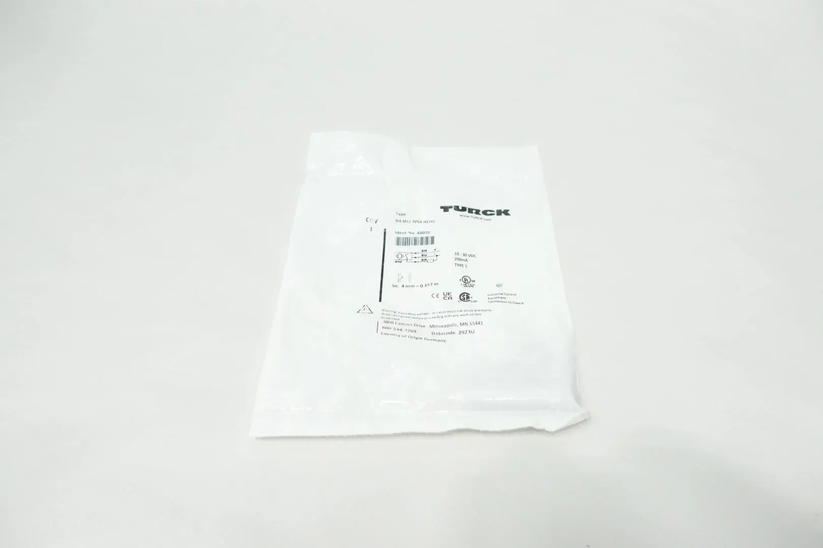 Produktfoto 1 von TURCK BI4-M12-AP6X-H1141 46070