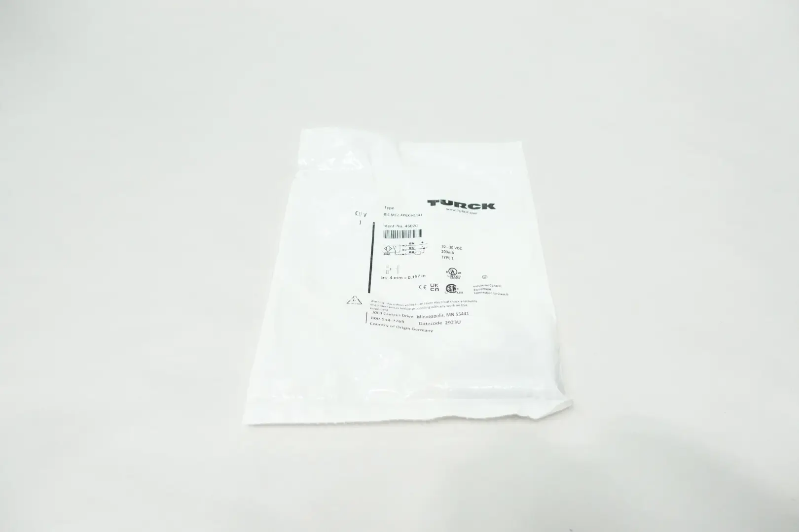 Produktfoto 1 von TURCK BI4-M12-AP6X-H1141 46070